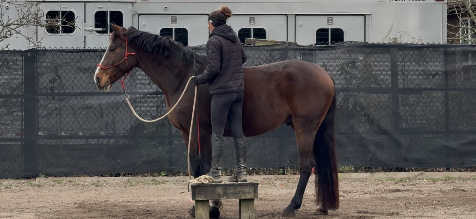 Lining up to the Mounting Block